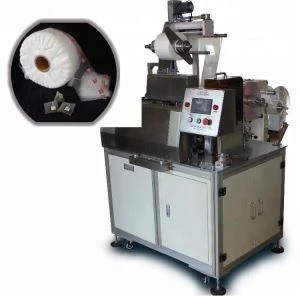 Effektiv trekantet tepose etikett merking maskiner for nylon